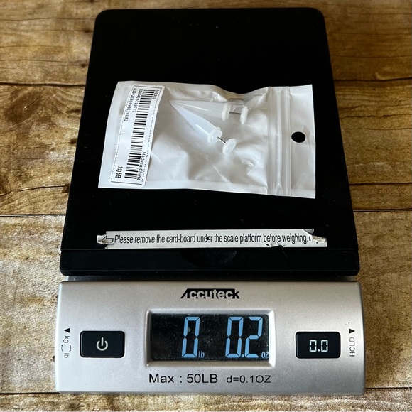 Amazon Clear Acrylic Tapered Plugs - Picture 6 of 6